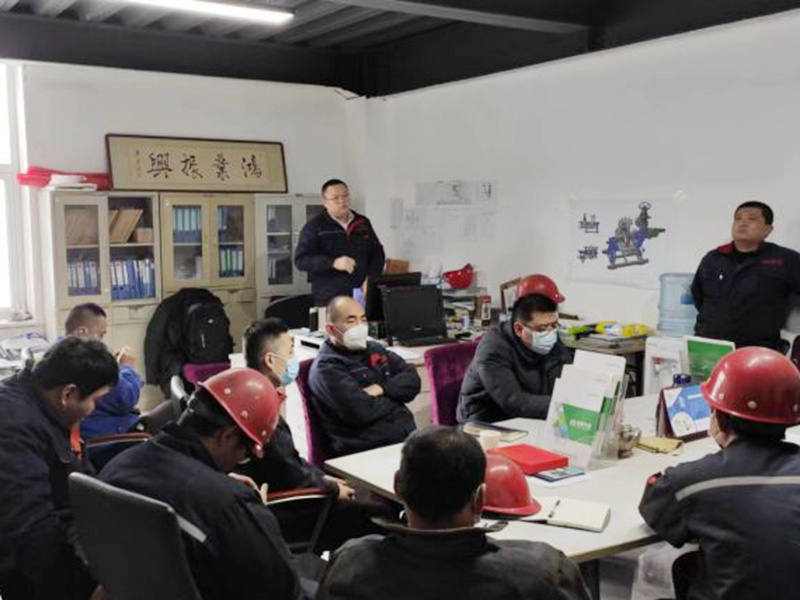  2023年1月生产装配培训现场